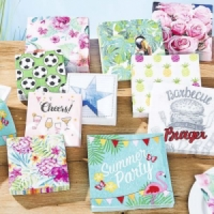 Solo® 40 Serviettes décorées