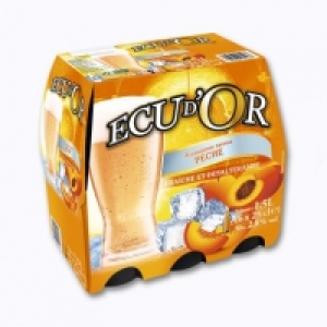 Écu Dor® Bière aromatisée saveur pêche 2,8°