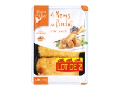 8 nems au poulet 1.99 €