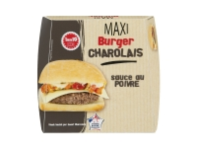Maxi burger charolais 2.19 €