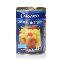 Spar Casino Cocktail de fruits - Au sirop léger 412g