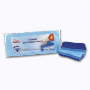 Aldi Twido MÉnage® Lot de 4 éponges grattantes douces