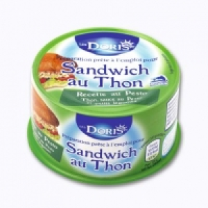 Aldi Les Doris® Préparation pour sandwich au thon et pesto