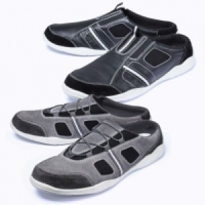 Walkx Men® Sabots velours/cuir homme
