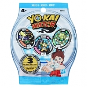 Sachet de 3 médailles - Yo-Kai Watch - Modèle aléatoire