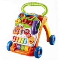 Toysrus  VTech Baby - Mon Trotteur Parlant 2-en1 - Orange