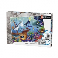 Toysrus  Puzzle 100 pièces Le monde sous-marin - Ravensburger