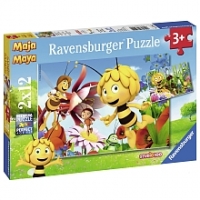 Toysrus  Puzzle 2x12 pièces Maya labeille dans le pré de fleurs - Ravensburger