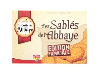 Sablés de lAbbaye pur beurre 4.99 €