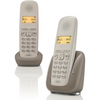 Auchan Gigaset GIGASET Téléphone fixe - A150 - Taupe