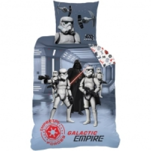 Auchan Star Wars STAR WARS Parure housse de couette coton STAR WARS DARK SIDE