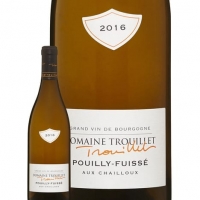 Auchan  Domaine Trouillet Pouilly Fuisse Aux Chailloux Blanc 2016