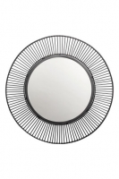 HM   Miroir avec cadre en métal