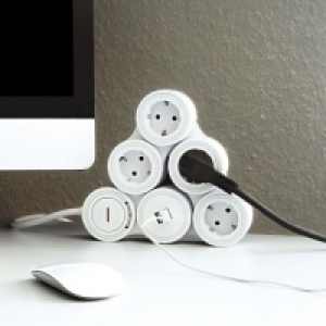 Duro® Multiprise avec 4 entrées et 2 ports USB