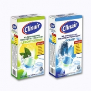 Tablettes nettoyantes WC 1.99 €