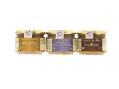 Assortiment de 3 terrines 2.49 €