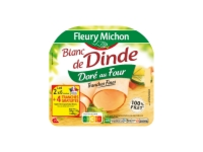 Fleury Michon blanc de dinde fum&eacute; 5.79&nbsp;&euro;