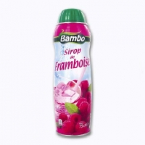 Aldi Bambo® Sirop de framboise