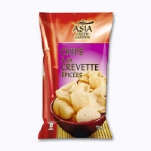 Chips épicées à la crevette 0.99 €