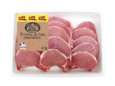 15 côtes de porc premières 4.99 €