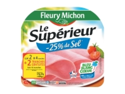 Fleury Michon jambon supérieur 4.49 €