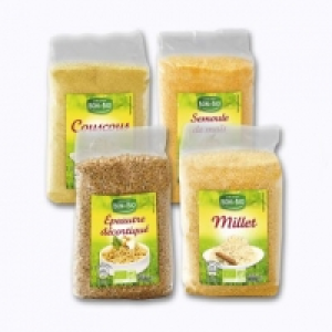 Assortiment de céréales Bio 1.99 €
