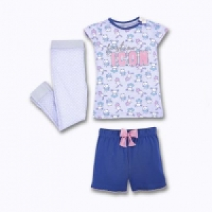 Aldi Pocopiano Green® Pyjama fille 3 pièces