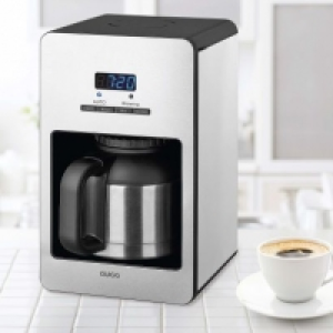 Quigg® Cafetière programmable verseuse isotherme