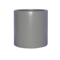 Castorama  Pot cylindre polystone taupe Ø37 x h.37 cm