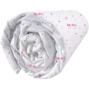 Auchan Matt & Rose MATT & ROSE Drap housse enfant en coton 57 fils micro motifs étoiles e