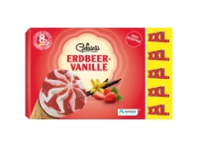8 cônes vanille-fraise XXL 1.59 €
