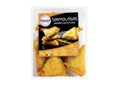 Samoussas poulet curry-coco 2.29 €