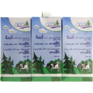 Lait demi-écrémé 6x1L 5.25 €