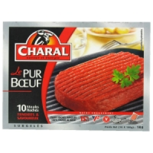 Steaks hachés pur boeuf 10x100g 9.47 €