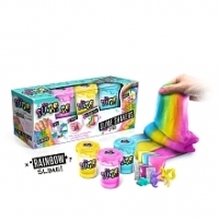 Toysrus  Slime - 3 pots de Slime shaker Rainbow