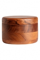 HM   Boîte ronde en bois
