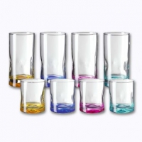 Aldi Home Creation® Lot de 4 verres colorés