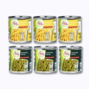 Haricots verts ou beurre extra fins coupés 1.35 €