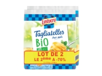 Lustucru tagliatelles Bio 2.19 €