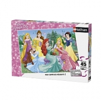 Toysrus  Puzzle 45 pièces Rencontre avec les princesses Disney - Ravensburger