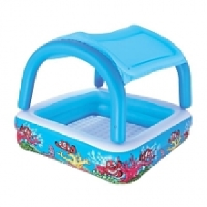 Sizzlin Cool - Piscine enfant gonflable avec pare-soleil 29.99 €
