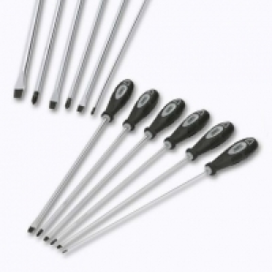 Duro&reg; Lot de 6 tournevis extra longs