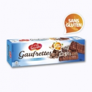 Gaufrettes chocolat sans gluten 1.75 €