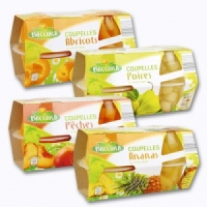 Aldi Baccara® Fruits au sirop léger en coupelles