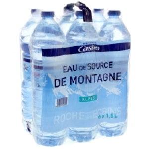 Eau de source de Montagne 6x1,5l 2.10 €