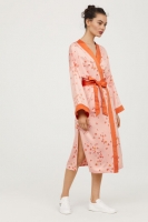 HM   Kimono long en satin