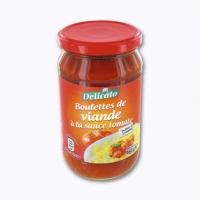 Aldi Delicato® Boulettes de viande à la sauce tomate
