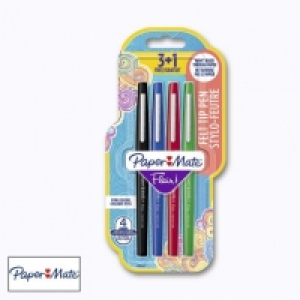 Papermate® 3 Stylos-feutres Flair® + 1 gratuit
