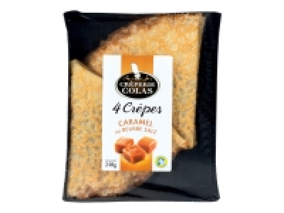 4 crêpes fourrées au caramel beurre salé 2.19 €