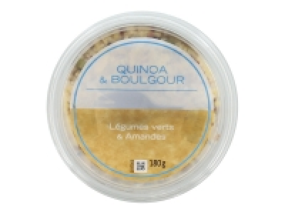 Salade quinoa boulgour, légumes verts et amandes 1.79 €